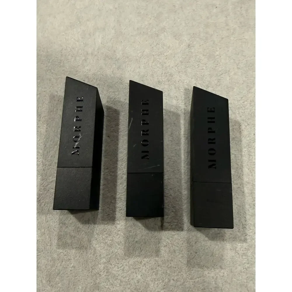 3 bundle set Morphe Matte lipstick no Shame Love Warm Nude Shades beauty gift